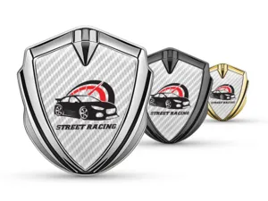 3d Silicone Badge Pro Style Stainless Steel